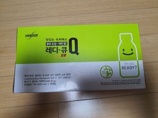 맛있는 숙취해소제 레디큐 드링크 프로 120ml X 10병 — 4.5점을 준 리뷰어가 2020년 12월 올린 사용 사진