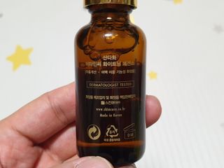 스킨큐어 산다화 비타민c 화이트닝 에센스 30ml — 5점을 준 리뷰어가 2022년 2월 올린 사용 사진