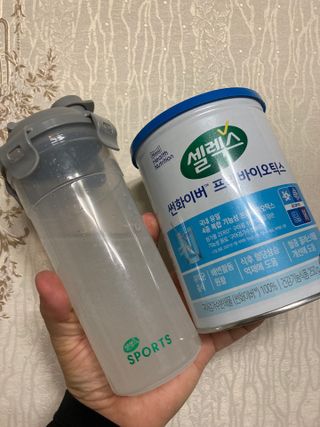 셀렉스 썬화이버 프리바이오틱스 — 5점을 준 리뷰어가 2021년 12월 올린 사용 사진