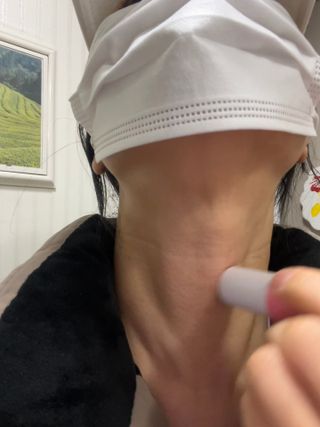 스킨큐어 산다화 카멜리아 안티 링클 멀티밤 — 5점을 준 리뷰어가 2022년 11월 올린 사용 사진