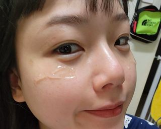 소담스퀘어 상암 솔포그 비타민 화이트닝 앰플 50ml 안티에이징 항산화 가미 잡티 트러블 세라마이드 — 5점을 준 리뷰어가 2022년 11월 올린 사용 사진