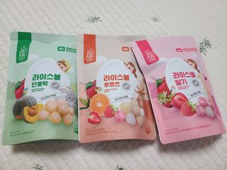 아비삭라이스볼 3종 /딸기,후르츠,단호박 — 3점을 준 리뷰어가 2021년 5월 올린 사용 사진