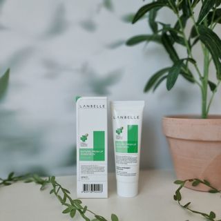 랑벨 내츄럴 프레시 업 선크림 75ml — 5점을 준 리뷰어가 2022년 5월 올린 사용 사진