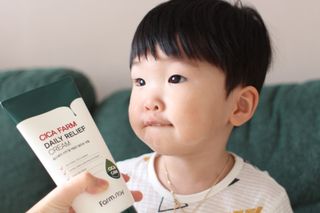 팜스테이  시카팜 데일리 릴리프 크림 — 5점을 준 리뷰어가 2022년 11월 올린 사용 사진