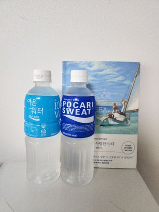 [동아오츠카] 포카리스웨트  500ml PET + 이온워터 500ml PET — 5점을 준 리뷰어가 2025년 6월 올린 사용 사진