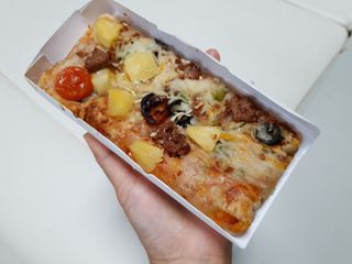 브라잇벨리 비건피자 [노밋피자알로하 & 노밋피자포테이토] 2가지맛 — 5점을 준 리뷰어가 2022년 7월 올린 사용 사진