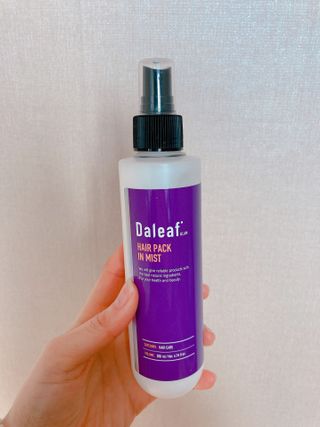 달리프 글램 헤어팩 인미스트 200ml — 5점을 준 리뷰어가 2021년 1월 올린 사용 사진