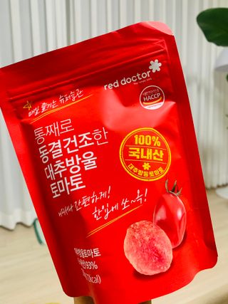 레드닥터 통째로 동결건조한 대추방울토마토 20g * 4봉 — 5점을 준 리뷰어가 2022년 11월 올린 사용 사진