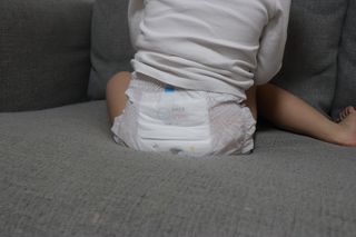 쿠잉 에어드라이  풀커버 팬티기저귀 (L/XL/XXL/XXXL) 1팩 — 4.5점을 준 리뷰어가 2023년 3월 올린 사용 사진