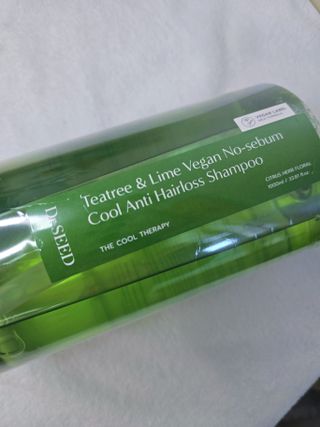 닥터시드 티트리 앤 라임 비건 지성케어 쿨 탈모 샴푸 (1000ml) — 5점을 준 리뷰어가 2024년 4월 올린 사용 사진