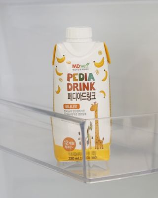 메디웰 페디아드링크 미니 바나나맛 — 5점을 준 리뷰어가 2021년 7월 올린 사용 사진