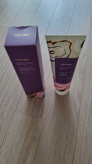 트리마이 주름개선 기능성의 퍼퓸 바디케어, 힐링 베리어 바디크림 3종 택1 — 5점을 준 리뷰어가 2022년 10월 올린 사용 사진