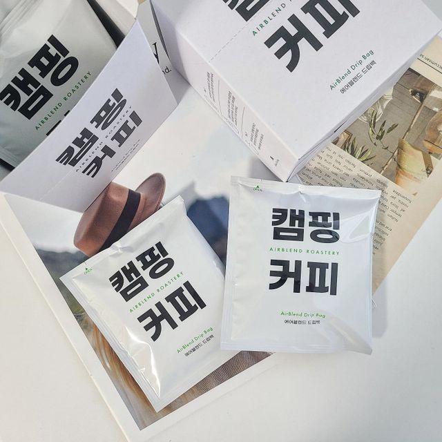 캠핑커피 등산커피 리뷰 사진