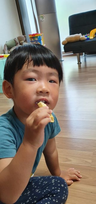 꿀버터 오!구마 꿀버터 오구마 16봉 — 5점을 준 리뷰어가 2021년 7월 올린 사용 사진