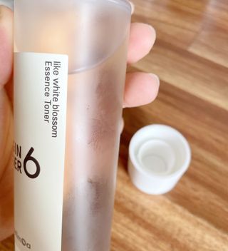 GINGER6 라이크 화이트 블라썸 에센스 토너 — 5점을 준 리뷰어가 2021년 10월 올린 사용 사진