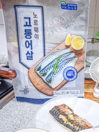 ㈜금호통상 노르웨이 고등어 900g (6~10편) — 5점을 준 리뷰어가 2023년 6월 올린 사용 사진