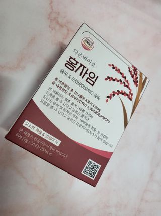 하루 1포로 콜레스테롤, 유산균, 고역가 소화효소까지 한번에 섭취! 다온바이오 홍자임 1개월분(30포) — 5점을 준 리뷰어가 2022년 12월 올린 사용 사진