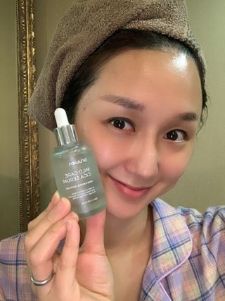 아르비엔 마일드케어 비건 시카세럼 — 5점을 준 리뷰어가 2021년 2월 올린 사용 사진