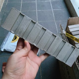 [신흥산업] 붙이는 벽돌 황토 파벽돌 230mm 45장,  욕실 인테리어 실내장식 셀프인테리어 — 4점을 준 리뷰어가 2023년 5월 올린 사용 사진