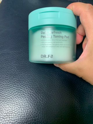 닥터에프파이브 데일리 리프레쉬 필링 토닝 패드 60매 — 5점을 준 리뷰어가 2022년 5월 올린 사용 사진
