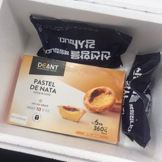 디앙뜨 포르투갈 에그타르트 오리지널 맛+패션후르츠 맛 중 택1 — 5점을 준 리뷰어가 2021년 7월 올린 사용 사진