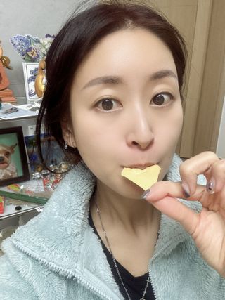 [맷죠프로젝트] 맷죠칩 170g 3종(씨솔티드,시나몬슈가,하리사) — 5점을 준 리뷰어가 2023년 2월 올린 사용 사진