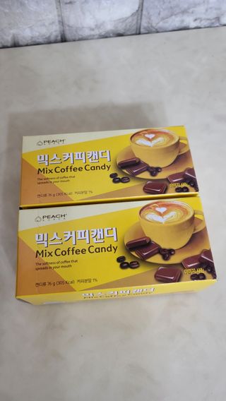 (주) 피치코리아 믹스커피캔디76g x2개입 — 4점을 준 리뷰어가 2022년 11월 올린 사용 사진