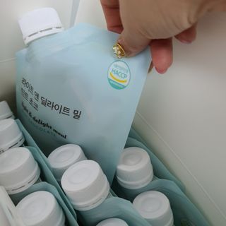 아므_이너뷰티 라이트 앤 딜라이트 밀 민트 초코 — 5점을 준 리뷰어가 2021년 8월 올린 사용 사진