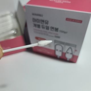 마미앤유 개별 듀얼면봉 — 5점을 준 리뷰어가 2022년 2월 올린 사용 사진