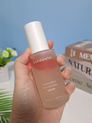 산다화 더블 이펙트 안티 링클 세럼 50ml — 5점을 준 리뷰어가 2023년 11월 올린 사용 사진