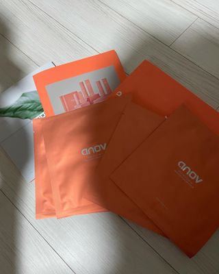 아노브코스메틱스 리커버 마스크팩 — 5점을 준 리뷰어가 2021년 11월 올린 사용 사진