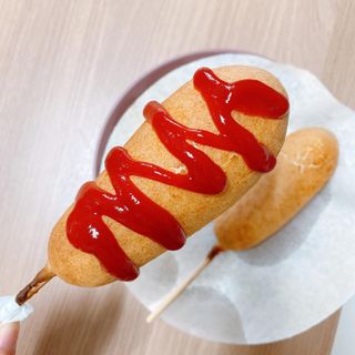 오마뎅 한우핫도그 — 5점을 준 리뷰어가 2021년 5월 올린 사용 사진