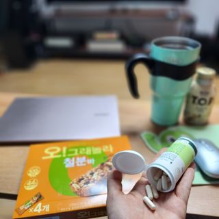 라엘 밸런스 3종 (질 건강 리스펙타 프로바이오틱스, 월경케어 보라지유, 요로건강 크랜베리) 랜덤 증정 1개 — 5점을 준 리뷰어가 2022년 11월 올린 사용 사진