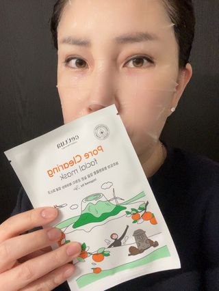세뚜아(Cettua) [세뚜아] 포어 클리어링 마스크 Cettua Pore Clearing facial mask 5매 — 5점을 준 리뷰어가 2024년 4월 올린 사용 사진
