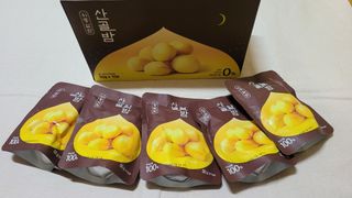 브랜드K 플래그십스토어 [브랜드K X 에코맘의산골이유식] 산골알밤 10개 — 5점을 준 리뷰어가 2022년 1월 올린 사용 사진