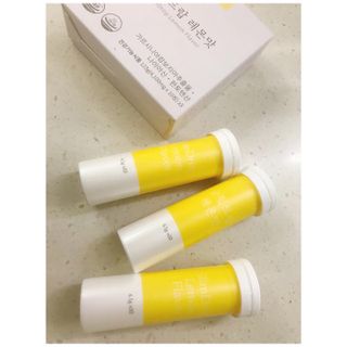 [슬림드랍 레몬맛] 건기식 다이어트 보조제 겸 비타민 — 5점을 준 리뷰어가 2022년 1월 올린 사용 사진