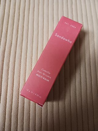 스킨큐어 산다화 카멜리아 안티 링클 멀티밤 — 5점을 준 리뷰어가 2023년 10월 올린 사용 사진