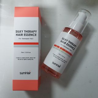 썸헤어 / SUMHAIR 썸헤어 실키 테라피 헤어 에센스 — 3점을 준 리뷰어가 2021년 5월 올린 사용 사진