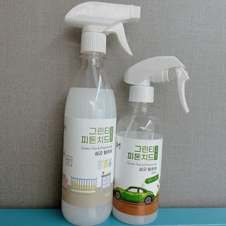 [엠메이데이] 그린티 피톤치드 감쪽같이 500ml + 손소독액 50ml — 5점을 준 리뷰어가 2021년 12월 올린 사용 사진