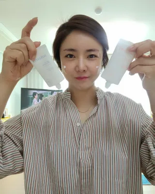 보타니티 촉촉수분자차 아쿠아핏 선 에센스 50ml + 보송톤업자차 징크 선 로션 50ml SPF50+ PA++++ (4/25) — 5점을 준 리뷰어가 2022년 5월 올린 사용 사진
