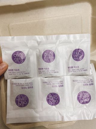 예진약방 그날을 위한 맞춤형 한방 건강식품 (4종) — 5점을 준 리뷰어가 2022년 7월 올린 사용 사진