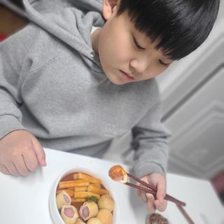 Dog&Ball 독앤볼 독앤볼 떡볶이 키트 — 5점을 준 리뷰어가 2021년 12월 올린 사용 사진