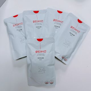 클린24시간 1BOX(5포) + 전용보틀(500ml) — 5점을 준 리뷰어가 2023년 1월 올린 사용 사진