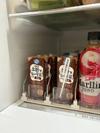 [구매평]덴마크 소화가 잘되는 우유로 만든 초코, 190ml, 24개 — 5점을 준 리뷰어가 2025년 2월 올린 사용 사진