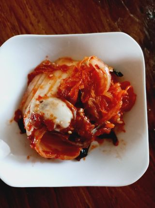 셰프애찬 별미김치 굴겉절이 1kg — 5점을 준 리뷰어가 2022년 12월 올린 사용 사진