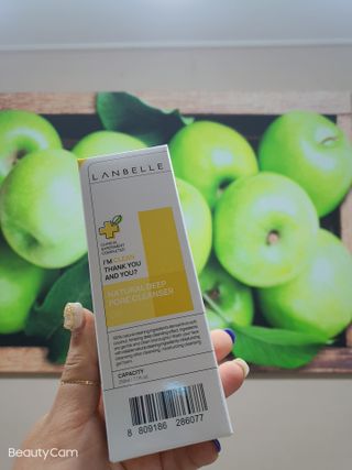 랑벨 내츄럴 딥 포어 클렌저 210ml (저자극 약산성 천연 클렌징 젤) — 5점을 준 리뷰어가 2022년 6월 올린 사용 사진