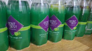 몽베스트 Montbest with Sparkling water Lime20병 — 5점을 준 리뷰어가 2021년 10월 올린 사용 사진