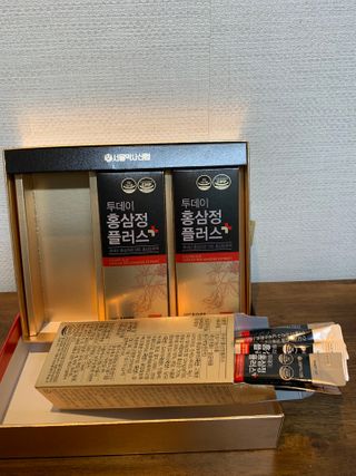 서울약사신협_투데이홍삼정플러스스틱_10g x 30포 — 4.5점을 준 리뷰어가 2021년 3월 올린 사용 사진
