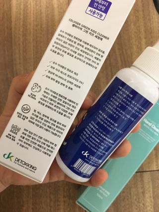 셀바이져 항균 스프레이 핸드워시 + 키즈세정제 SET — 5점을 준 리뷰어가 2021년 3월 올린 사용 사진