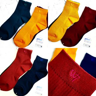 [사이즈가 있는 양말 필로이] 남/여 골지 발목 양말 4족 세트 남【S, M, L, XL】여【S, M, L】_컬러 랜덤 — 3.5점을 준 리뷰어가 2022년 6월 올린 사용 사진